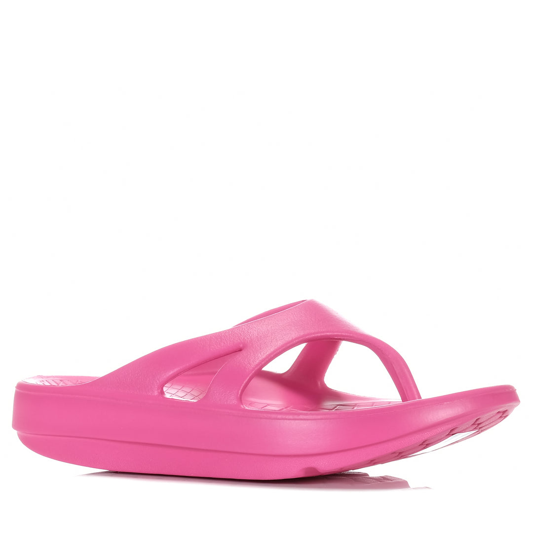 Skechers Relaxed Fit: Reply - Re-Bounce 3 Point Hot Pink Womens Sandals