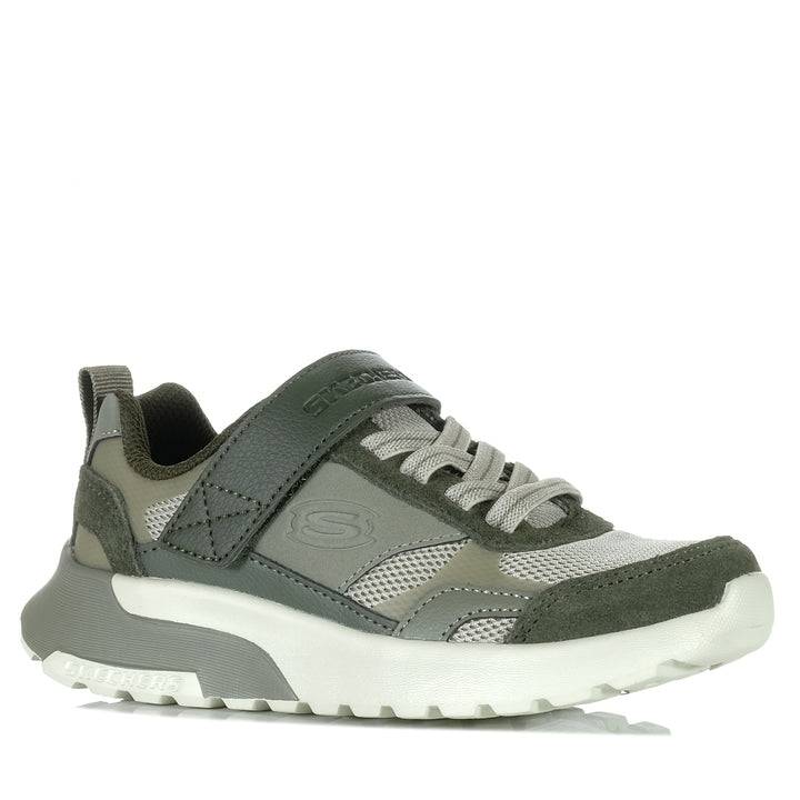 Skechers SKX - 225 405676N Olive Toddler Shoes
