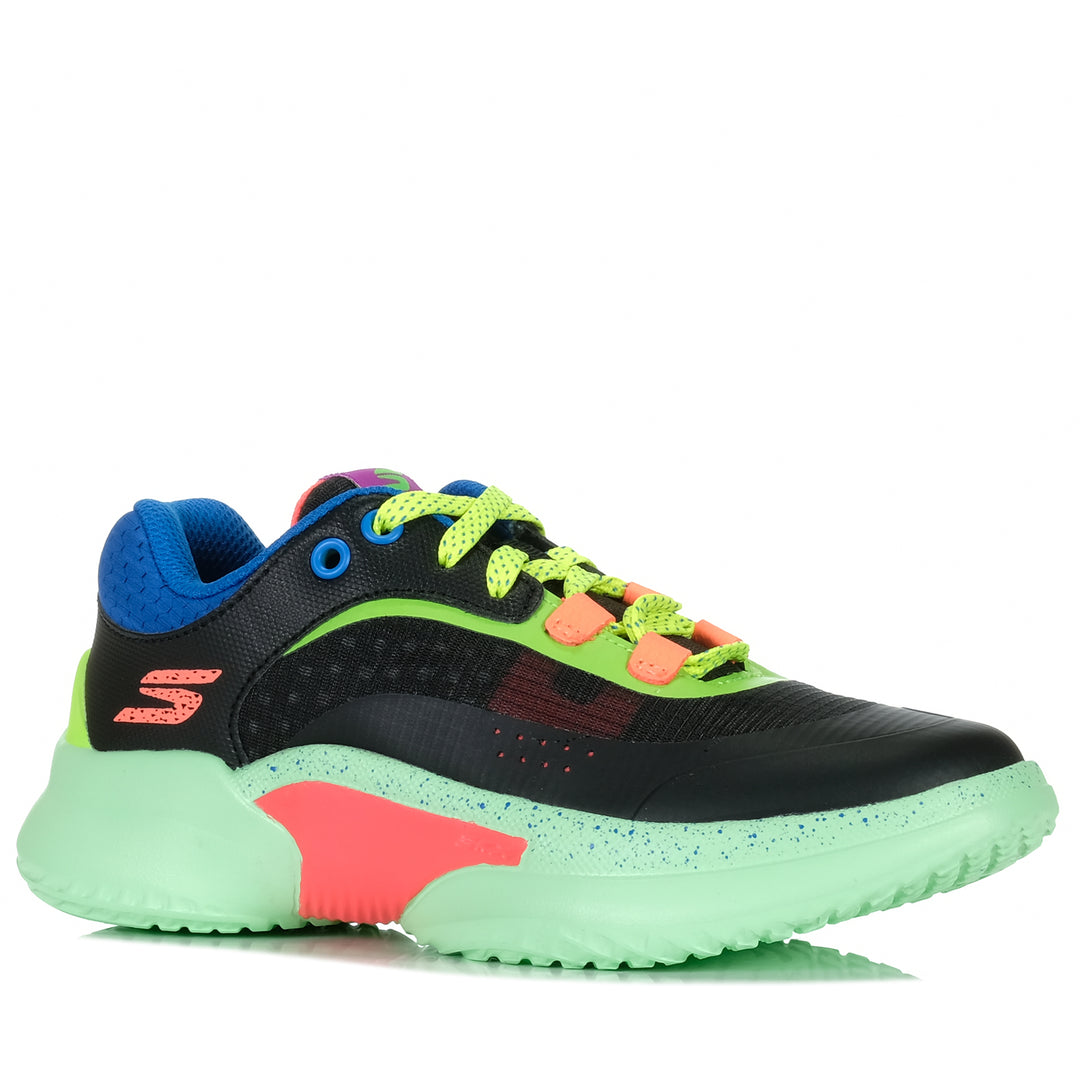Skechers SKX Court Hype 406069L Black/Multi Youth Sports