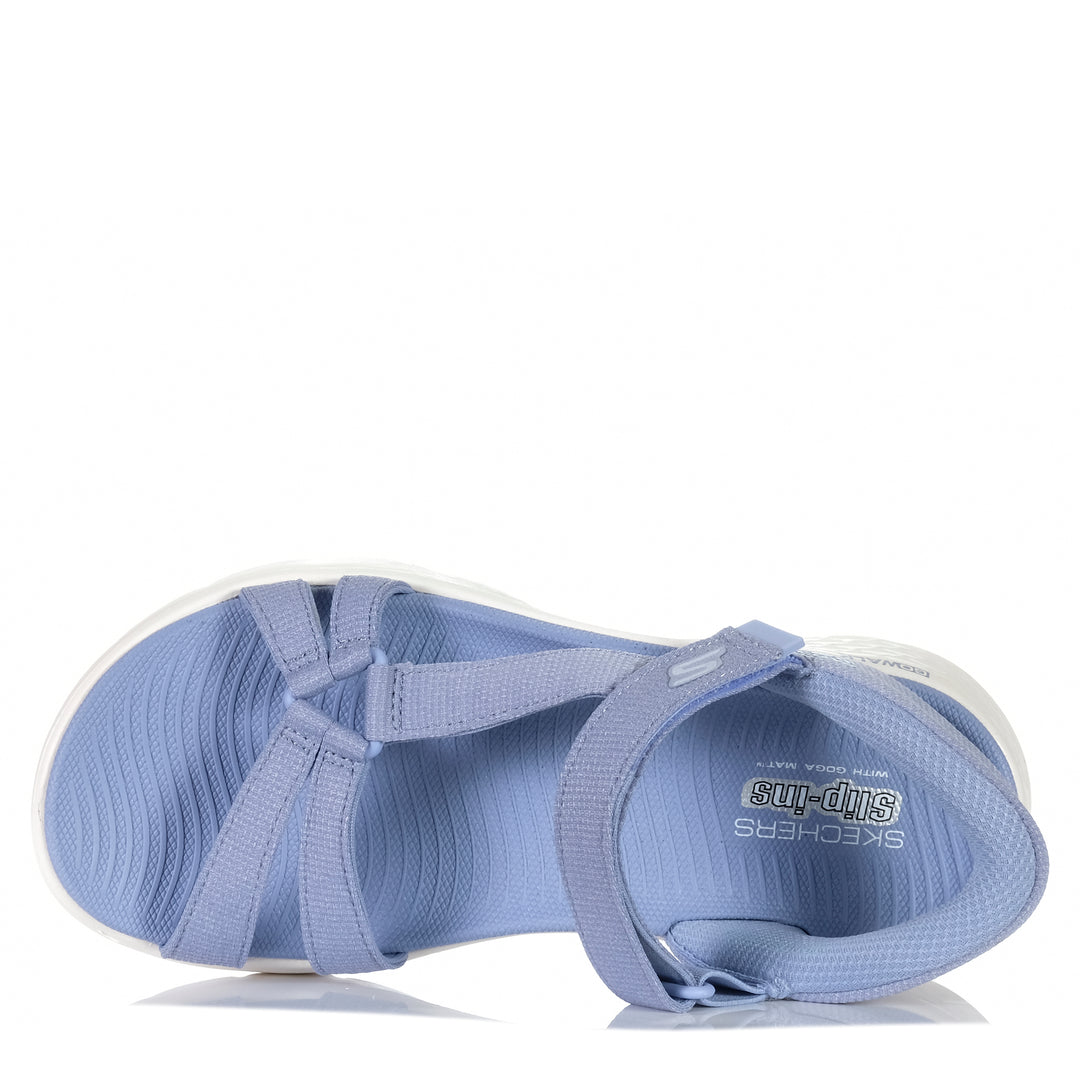 Skechers Slip-Ins: GOwalk Flex - Illuminate Periwinkle 141481 Womens Sandals