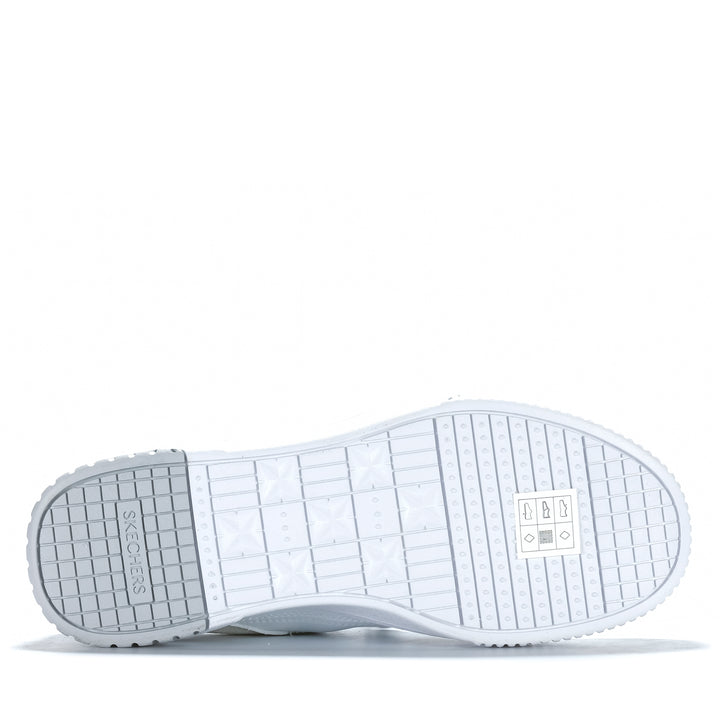 Skechers Slip-Ins: Jade - Radiant Roar White/Silver 185223 Womens Sneakers