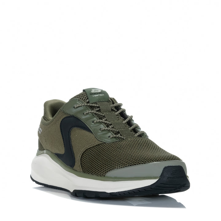 Skechers Slip Ins: Vertex - Vickul Olive 233077 Mens Sneakers