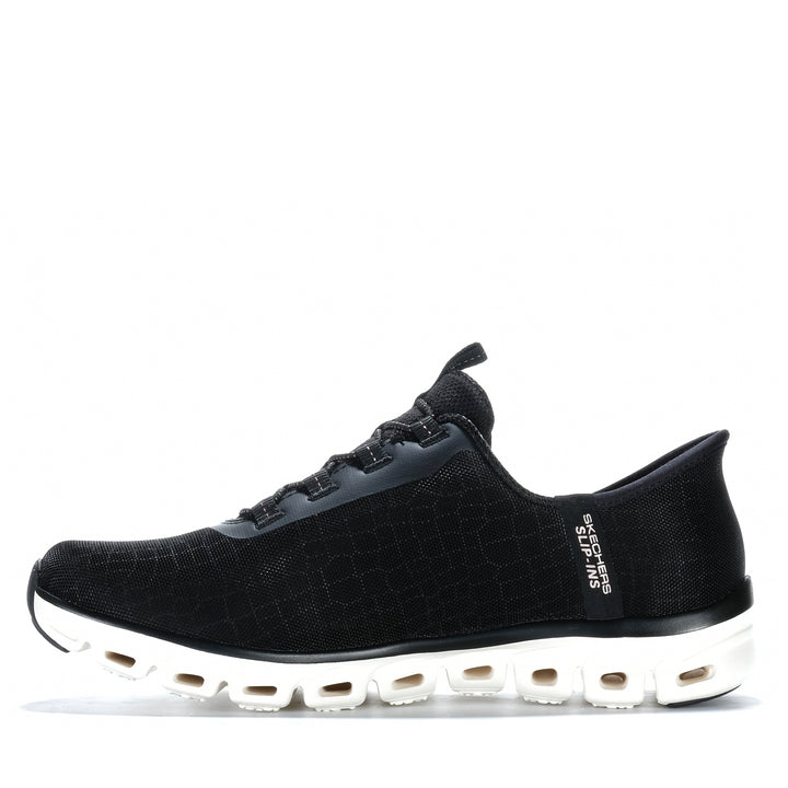 Skechers Slip-ins: Glide-Step - Prism Black/Rose Gold 104576W Womens Sports