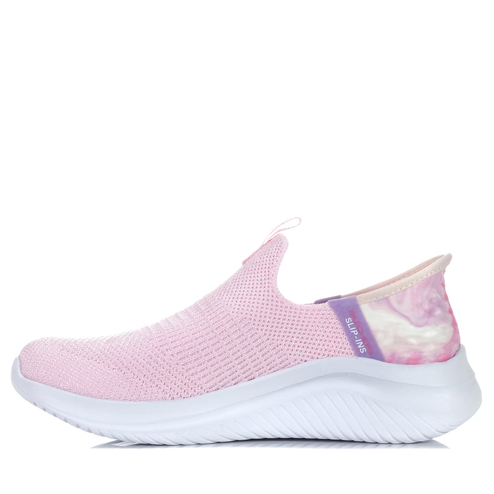 Skechers Kids' Slip-Ins: Ultra Flex 3.0 - Colory Wild Pink Youth Shoes