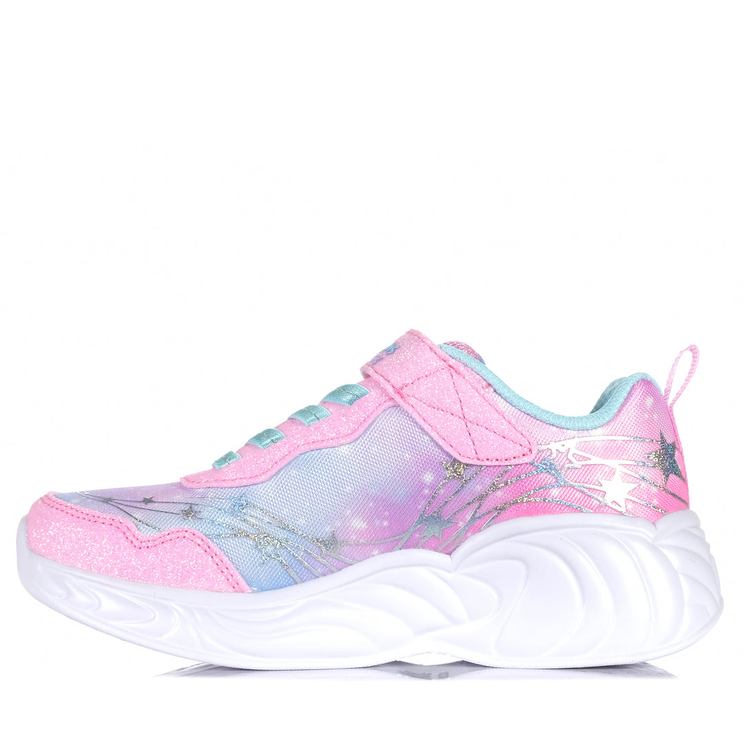Skechers Unicorn Dreams - Wishful Magic 302299L Pink/Turquoise Youth Shoes