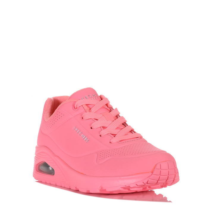 Skechers Uno - Stand On Air 73690 Coral Womens Sneakers