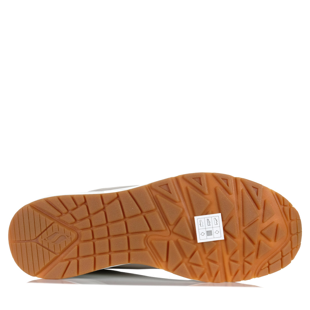 Skechers Uno - Suited On Air 183004 Taupe Mens Sneakers