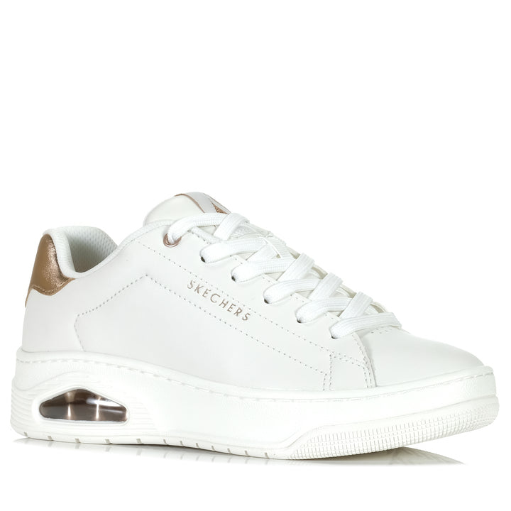 Skechers Uno Court - Courted Air 177700 White Womens Sneakers