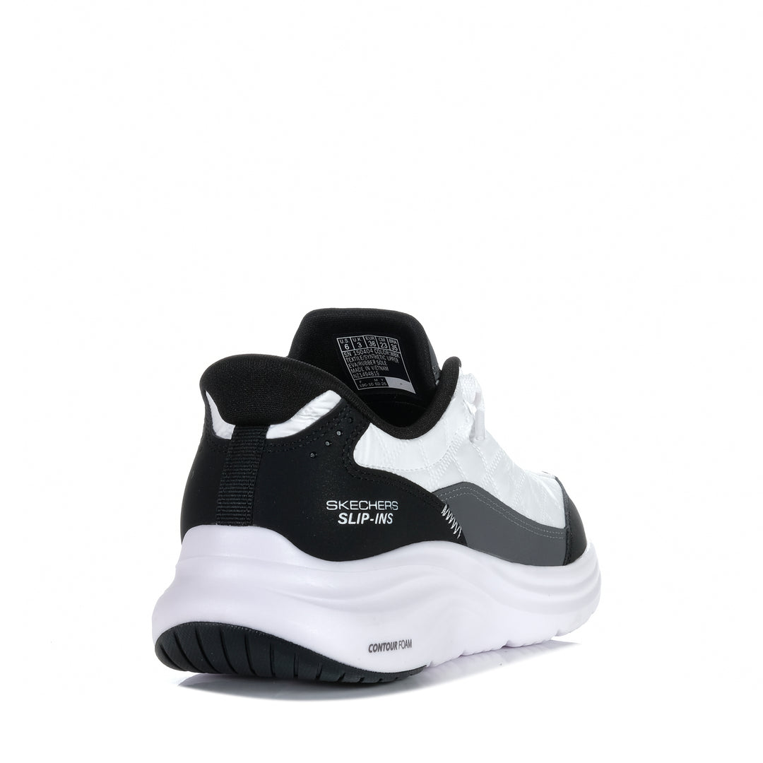 Skechers Vapor Foam - Contour Foam 150404 White/Black Womens Sneakers