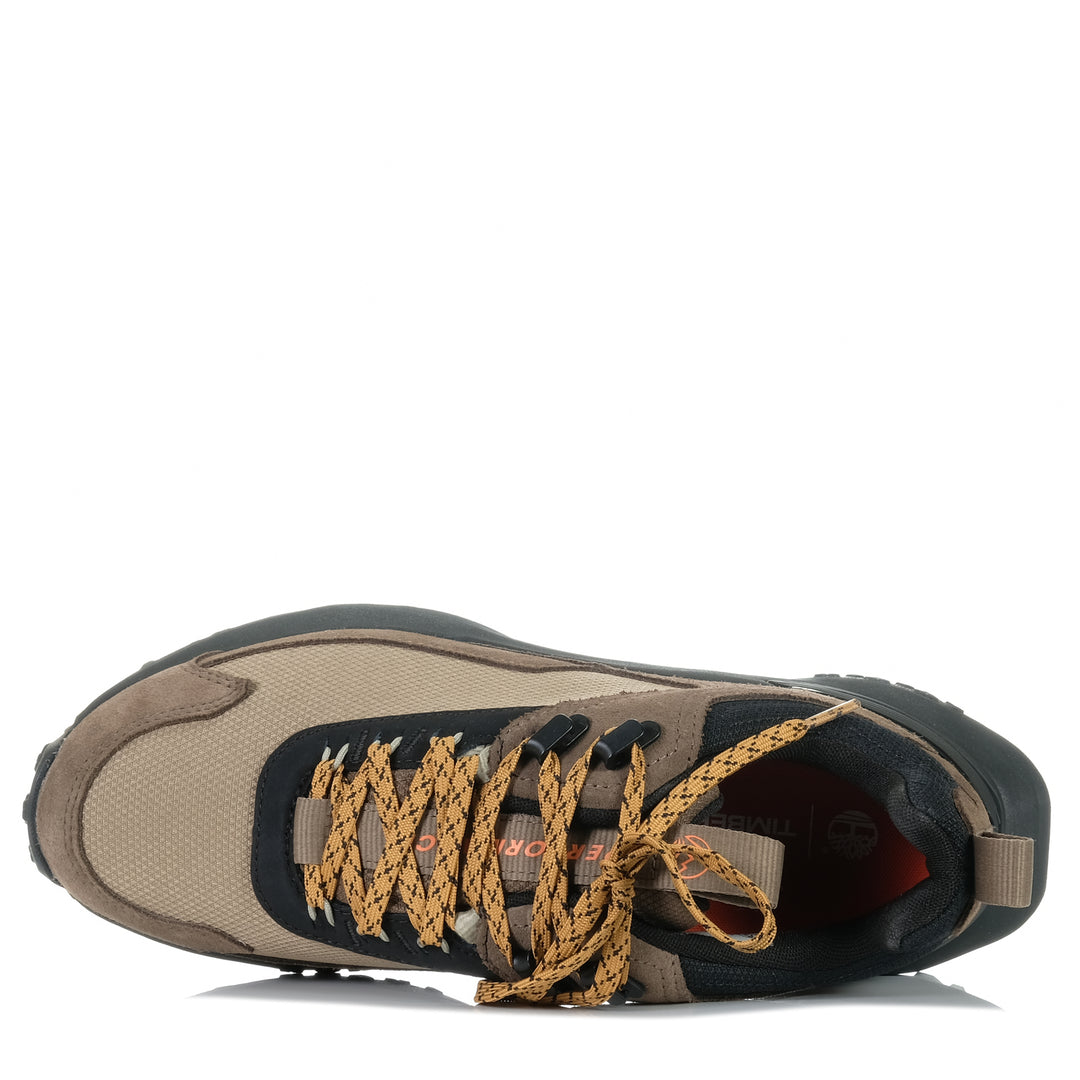 Timberland A6D9H Motion Access WP Low Beige Mesh Brown Mens Shoes