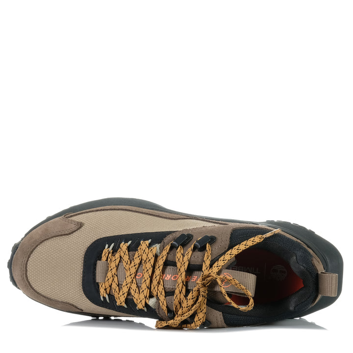 Timberland A6D9H Motion Access WP Low Beige Mesh Brown Mens Shoes
