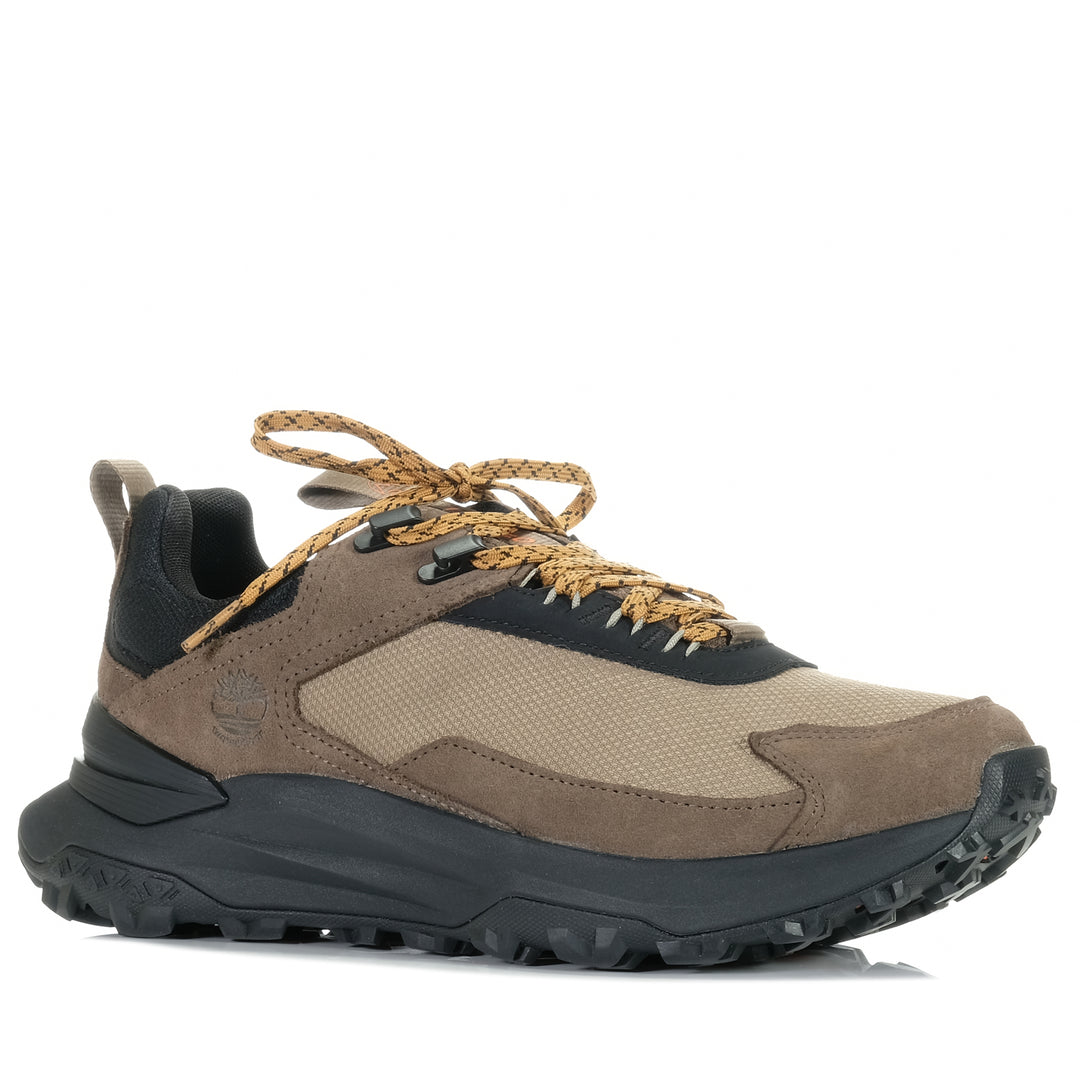 Timberland A6D9H Motion Access WP Low Beige Mesh Brown Mens Shoes