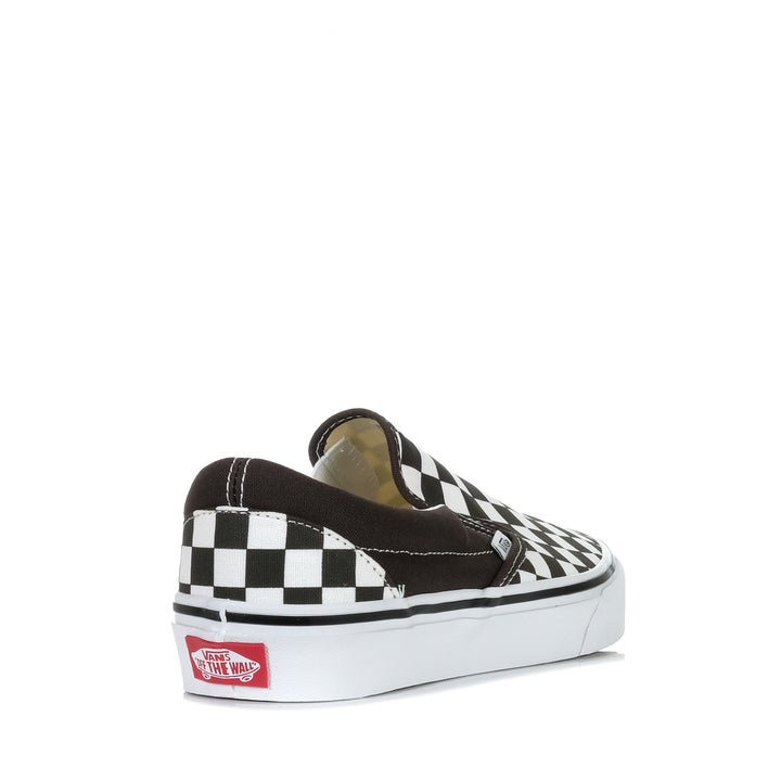 Vans Classic Slip-On Checkerboard Turkish Coffee Mens Sneakers