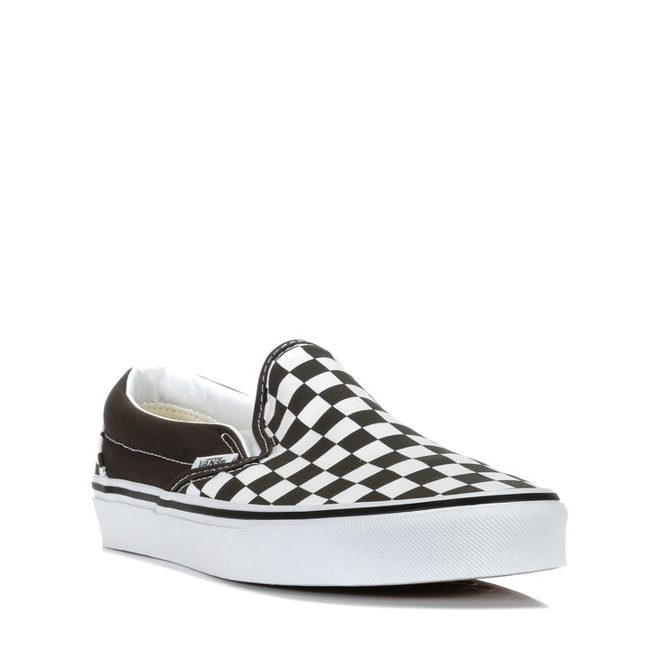Vans Classic Slip-On Checkerboard Turkish Coffee Mens Sneakers