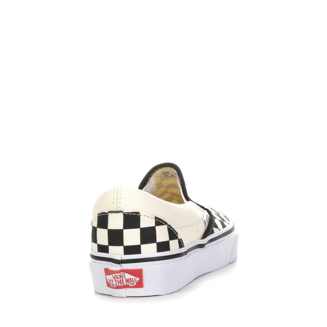 Vans Classic Slip-Ons Checkerboard Black/White, 10 M / 11.5 W, 11 M / 12.5 W, 12 M / 13.5 W, 13 M / 14.5 W, 5 M / 6.5 W, 6 M / 7.5 W, 7 M / 8.5 W, 8 M / 9.5 W, 9 M / 10.5 W, bf, men, mens, multi, sneakers, vans, womens