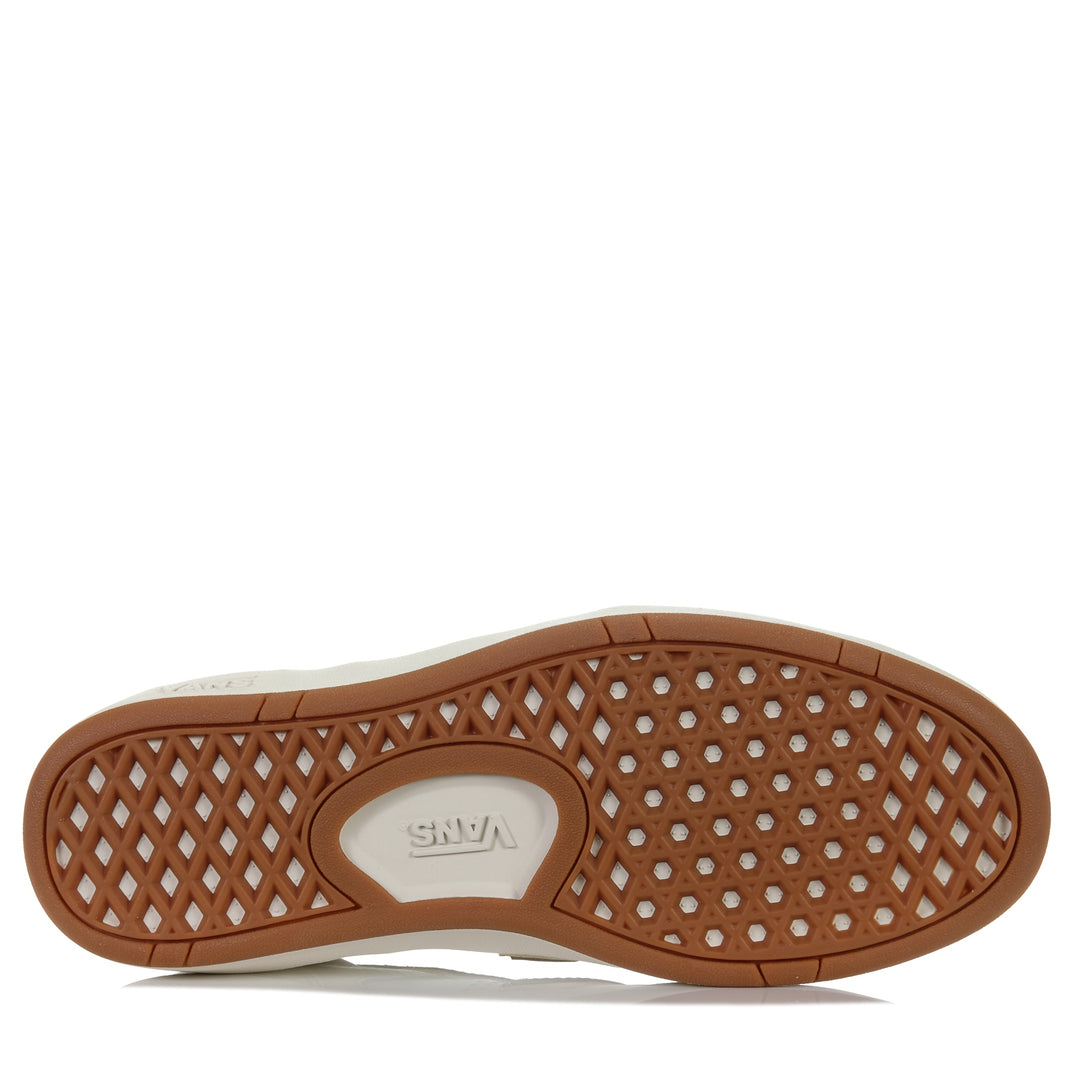 Vans Lowland Comfy Cush Vintage White Mens Sneakers