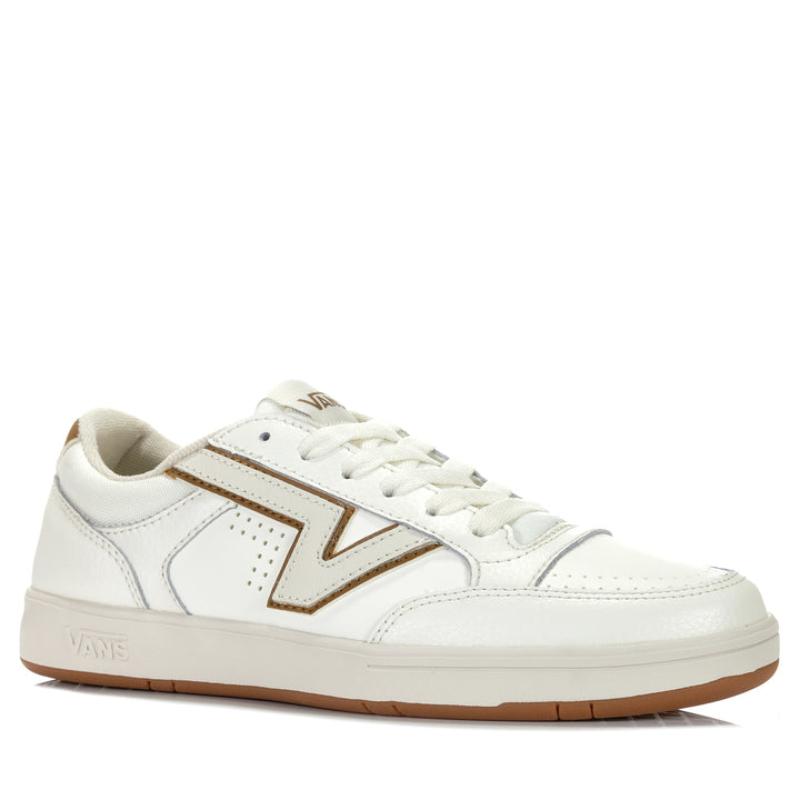 Vans Lowland Comfy Cush Vintage White Mens Sneakers