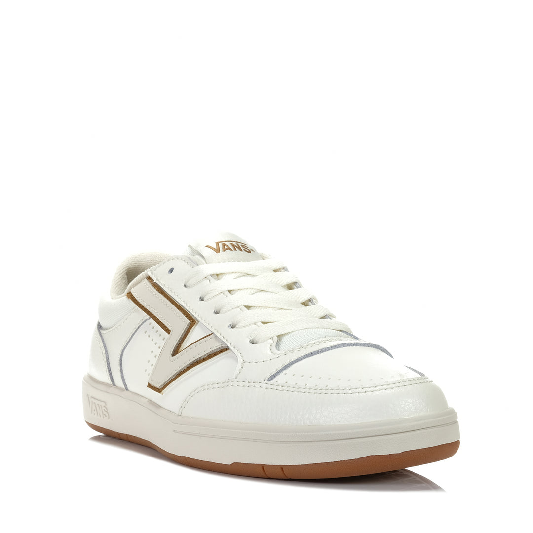 Vans Lowland Comfy Cush Vintage White Mens Sneakers