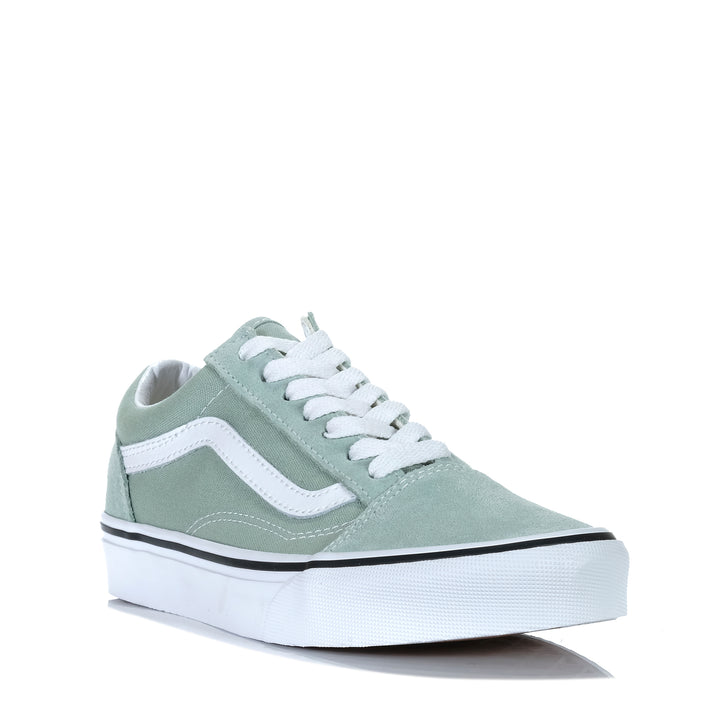 Vans Old Skool Colour Theory Grey/Olive Womens Sneakers