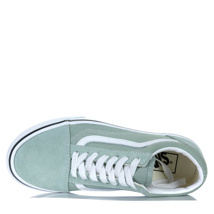 Vans Old Skool Colour Theory Grey/Olive Womens Sneakers