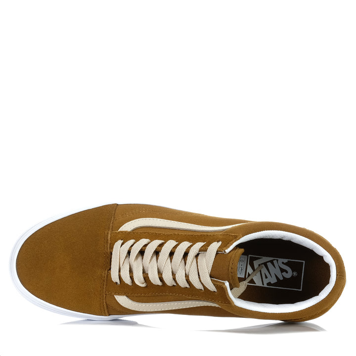 Vans Old Skool Suede Brown Mens Sneakers