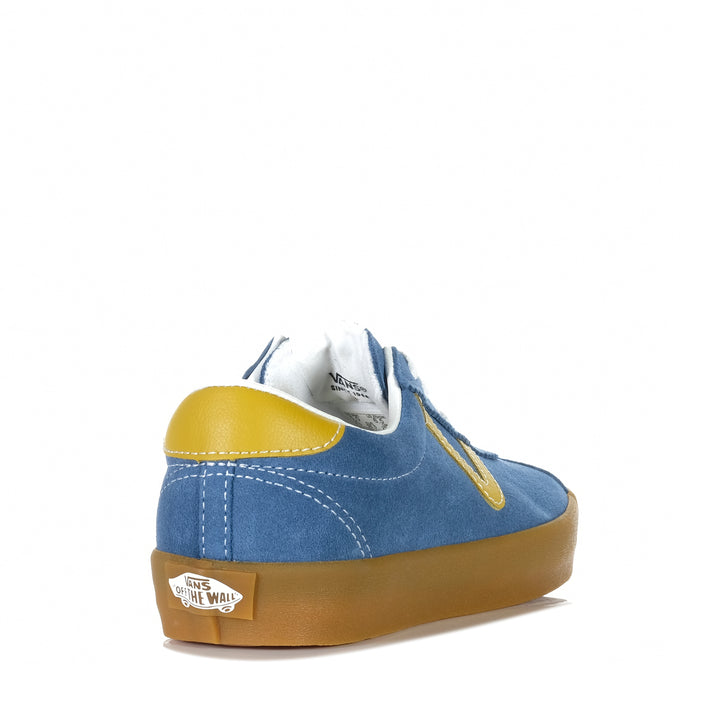 Vans Sport Low Blue/Yellow Womens Sneakers