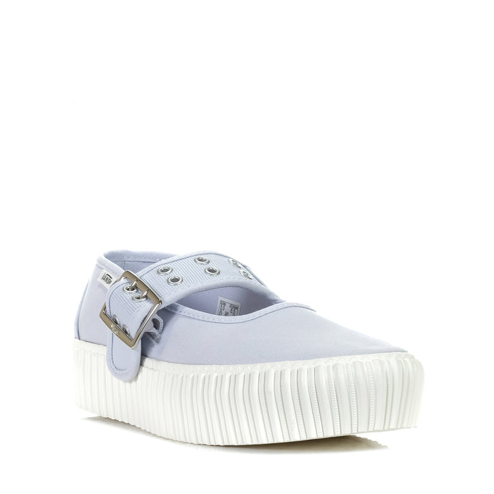 Vans Mary Jane Creeper Grunge Halogen Blue Womens Shoes