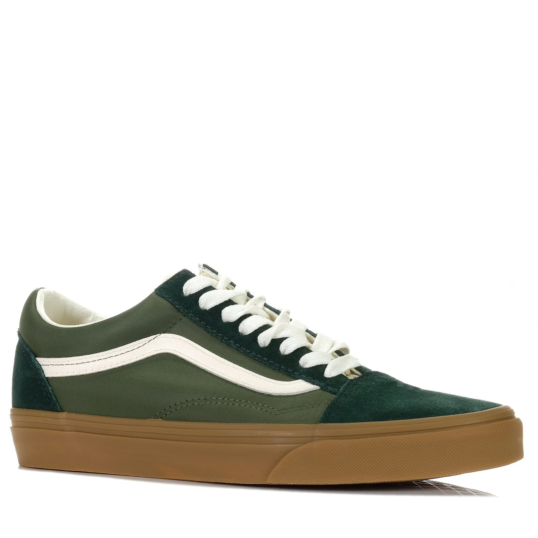 Vans Old Skool Sporty Green/Gum Mens Sneakers