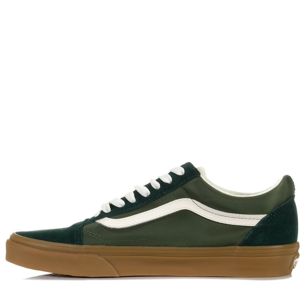 Vans Old Skool Sporty Green/Gum Mens Sneakers