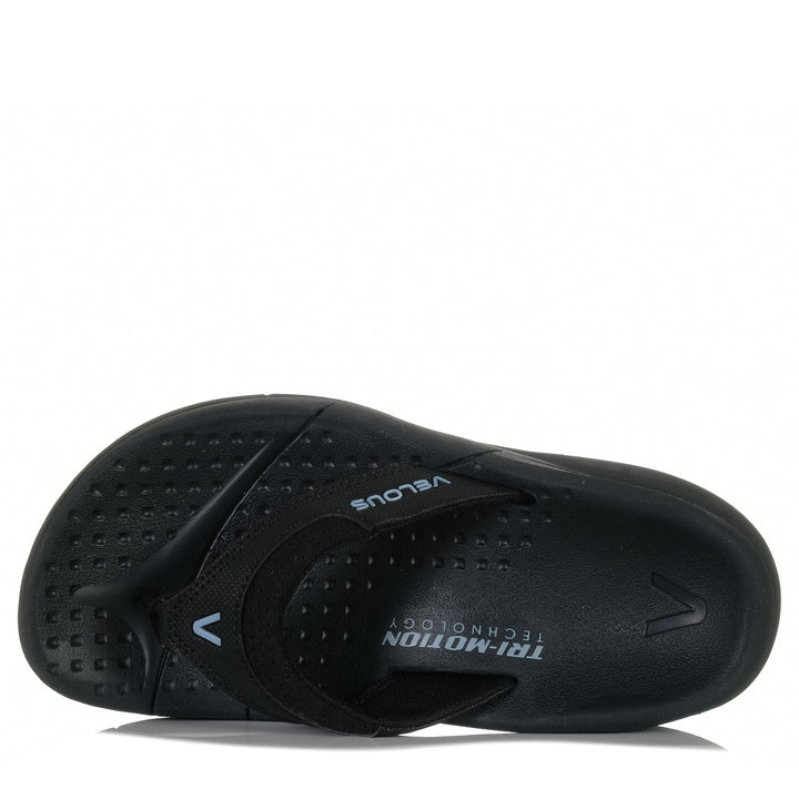 Velous Oceanside Flip Black/Light Blue Unisex Sandals