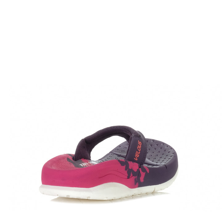 Velous Oceanside Flip Purple Unisex Sandals