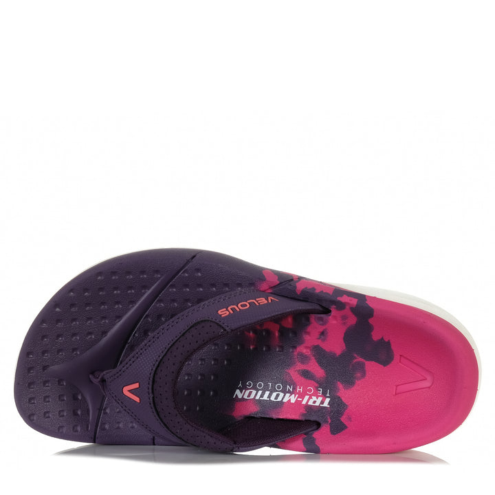 Velous Oceanside Flip Purple Unisex Sandals
