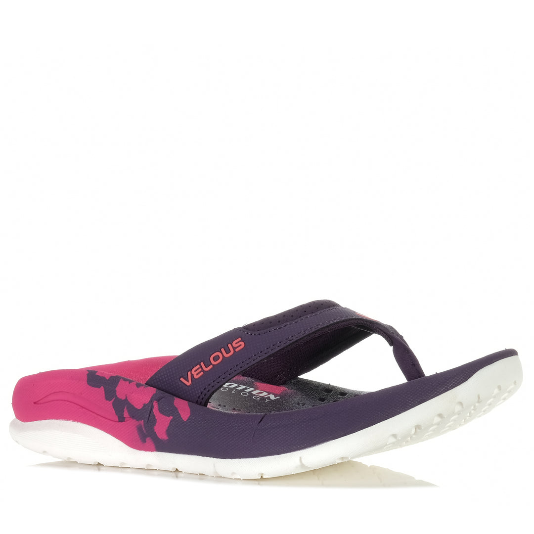 Velous Oceanside Flip Purple Unisex Sandals