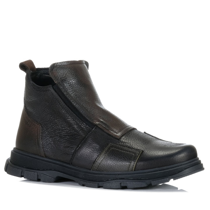 Via Nova Millie Black Combo Womens Boots