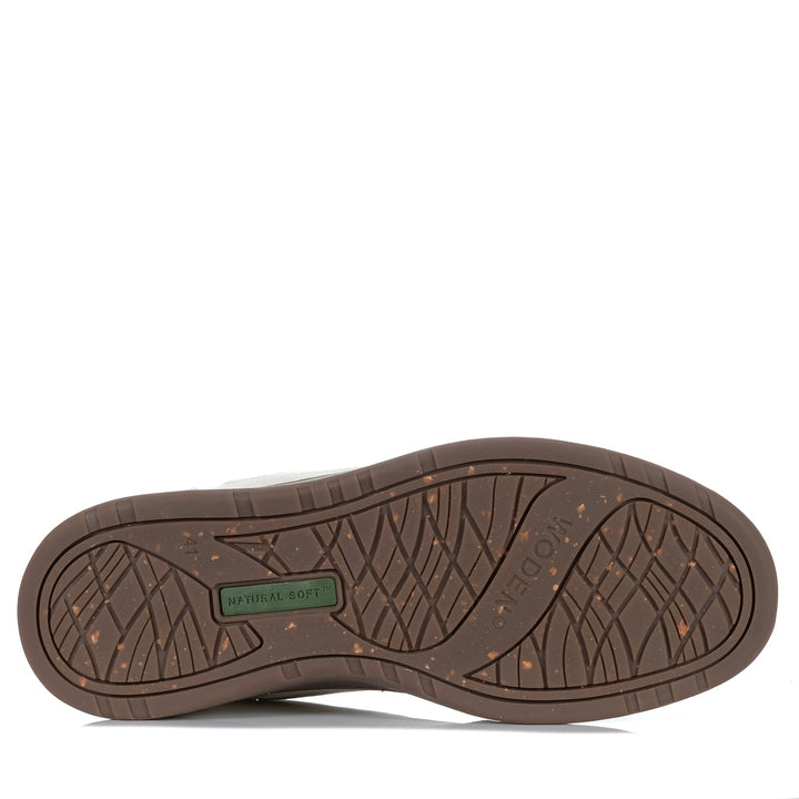 Woden Halfdan Blanc/Black Mens Sneakers