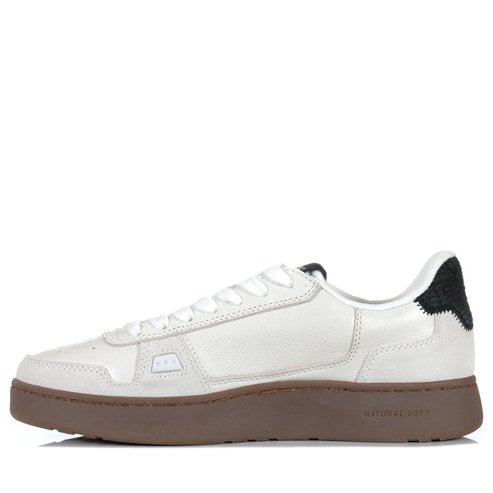 Woden Halfdan Blanc/Black Mens Sneakers