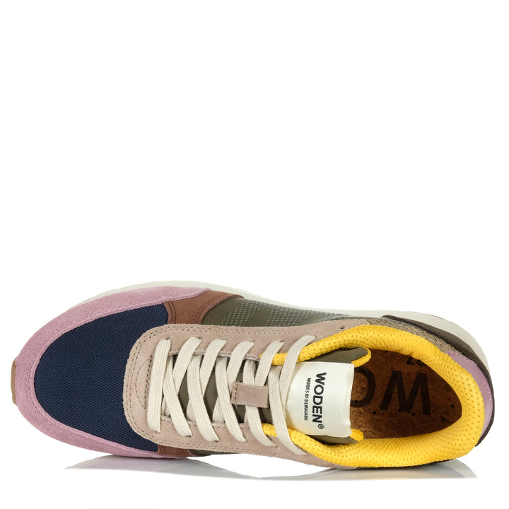 Woden Ronja Dark Algae Multi Womens Sneakers