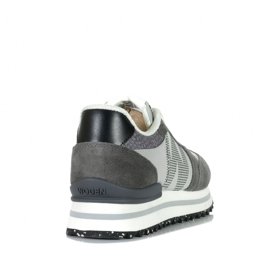 Woden Ronja Plateau Dark Grey Multi Womens Sneakers