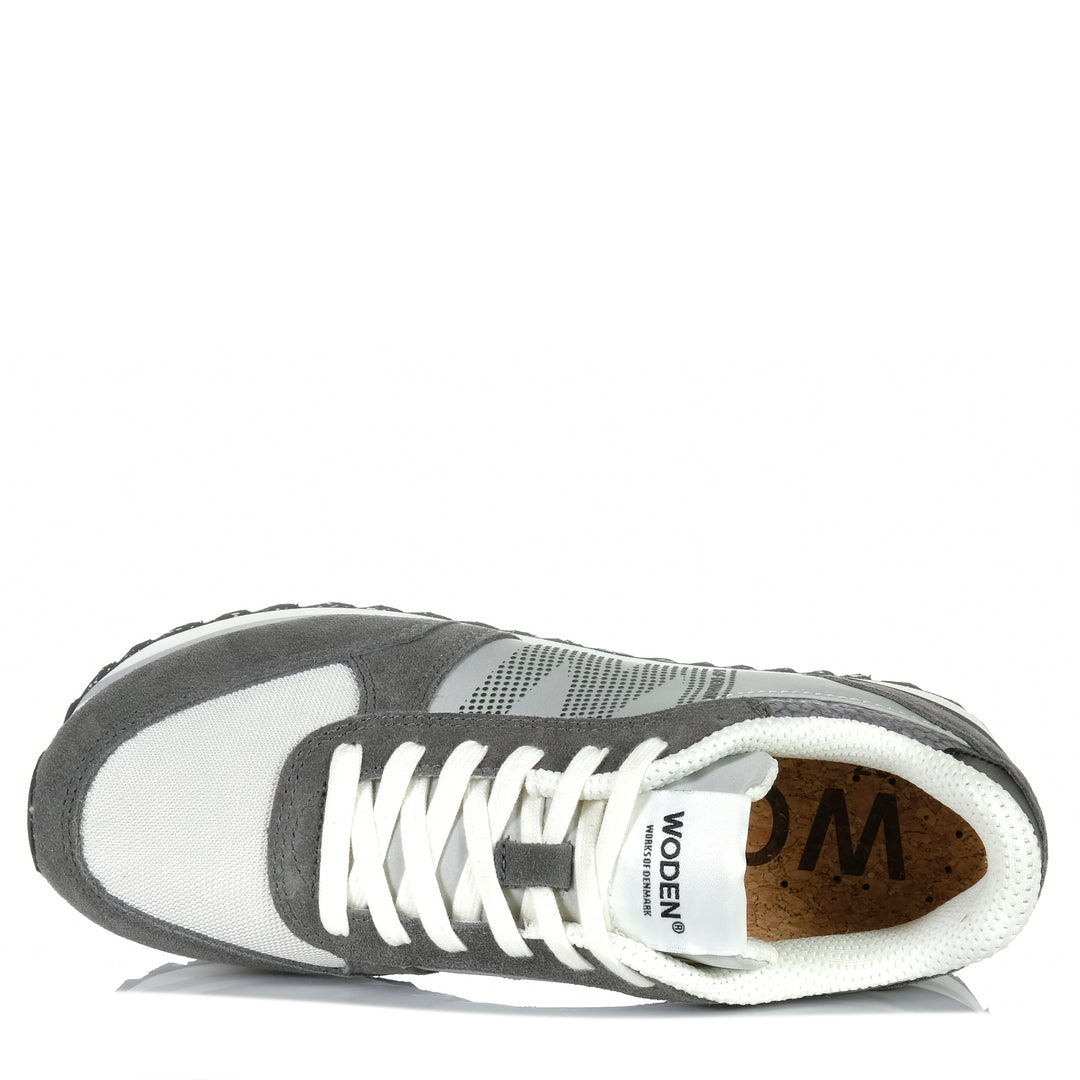 Woden Ronja Plateau Dark Grey Multi Womens Sneakers