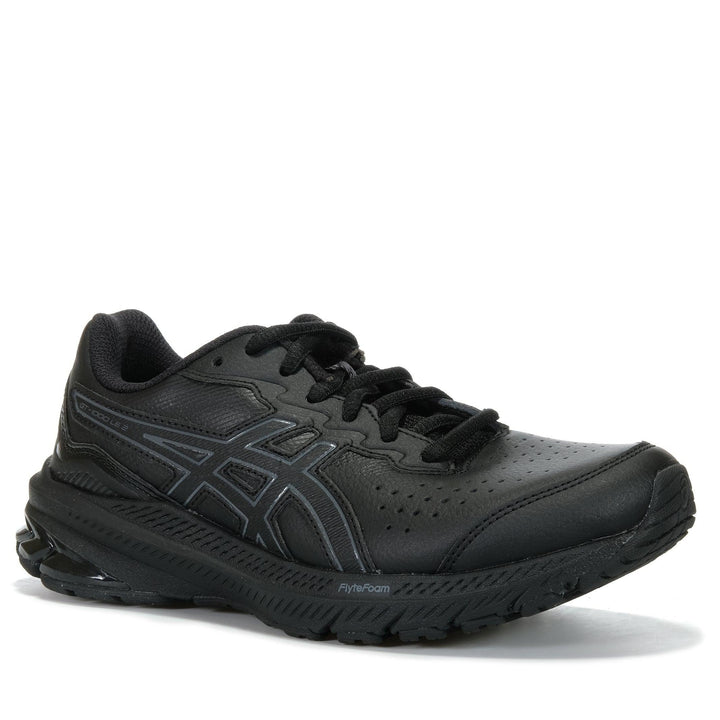 Asics GT-1000 LE 2 (D) Womens Black/Black, 10 US, 10.5 US, 11 US, 6 US, 6.5 US, 7 US, 7.5 US, 8 US, 8.5 US, 9 US, 9.5 US, asics, black, running, sports, womens