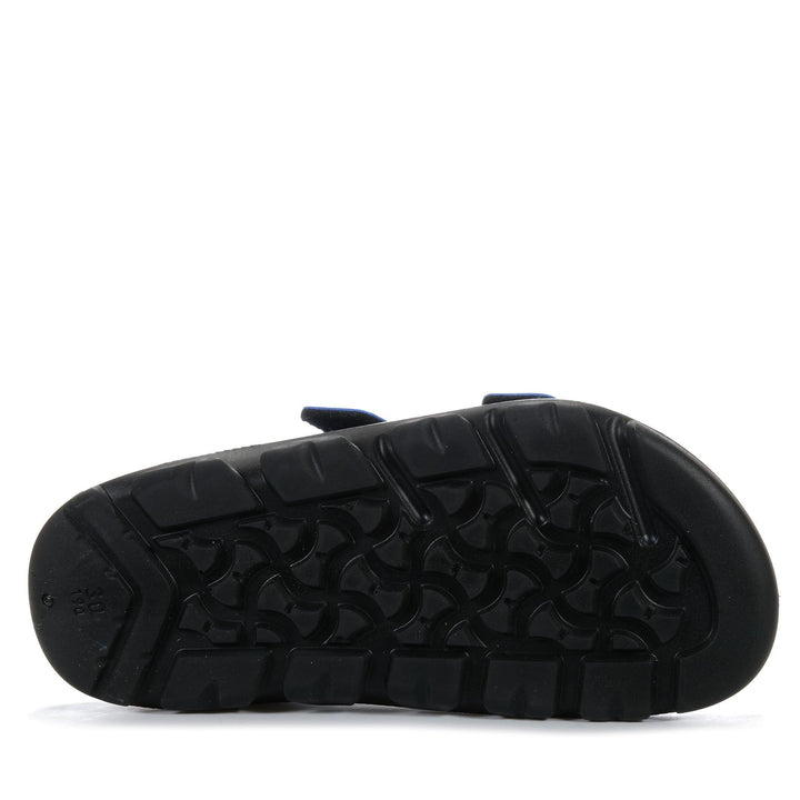 Birkenstock Mogami Birko-Flor (Narrow) Blue/Black Youth Sandals