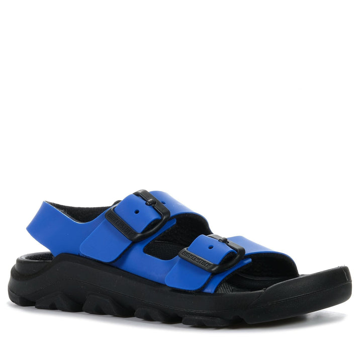 Birkenstock Mogami Birko-Flor (Narrow) Blue/Black Youth Sandals