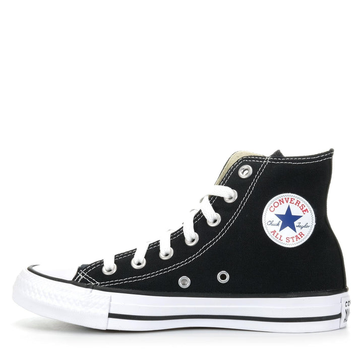 Converse Chuck Taylor All Star Junior High Top Black Youth Boots