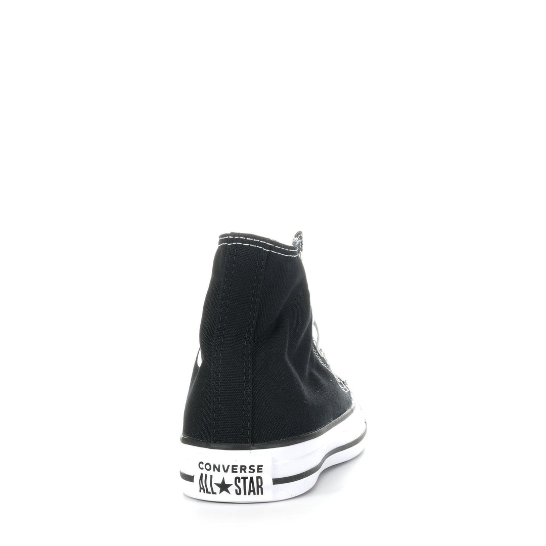 Converse Chuck Taylor All Star Junior High Top Black Youth Boots