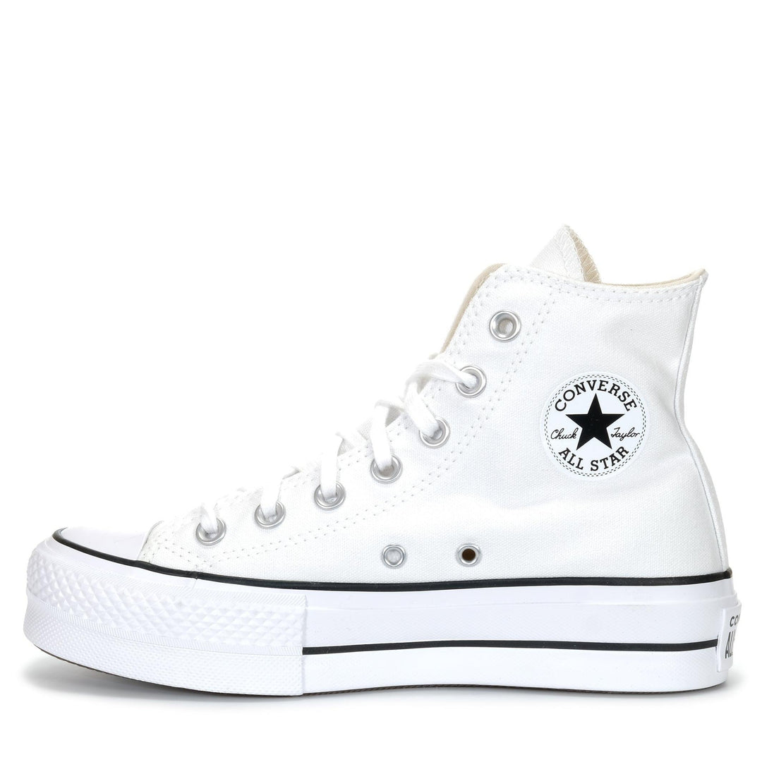 Converse Chuck Taylor All Star Lift High Top White Womens Sneakers