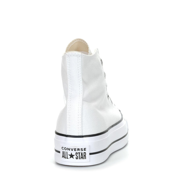 Converse Chuck Taylor All Star Lift High Top White Womens Sneakers