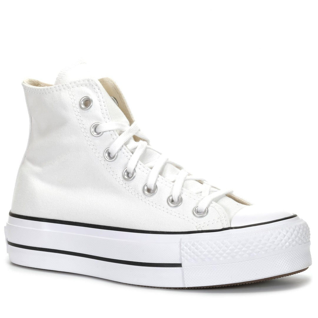 Converse Chuck Taylor All Star Lift High Top White Womens Sneakers