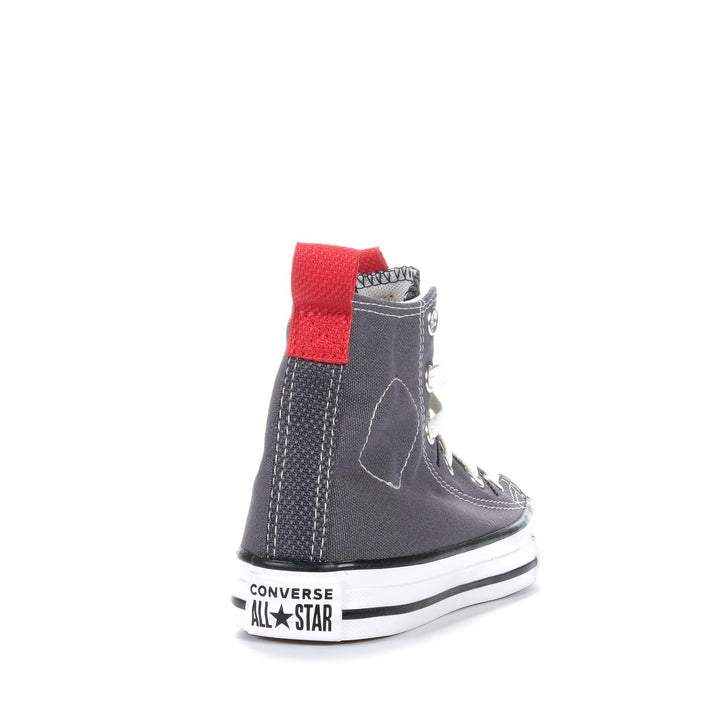 Converse Chuck Taylor Kids Relaxed High Grey Toddler Boots