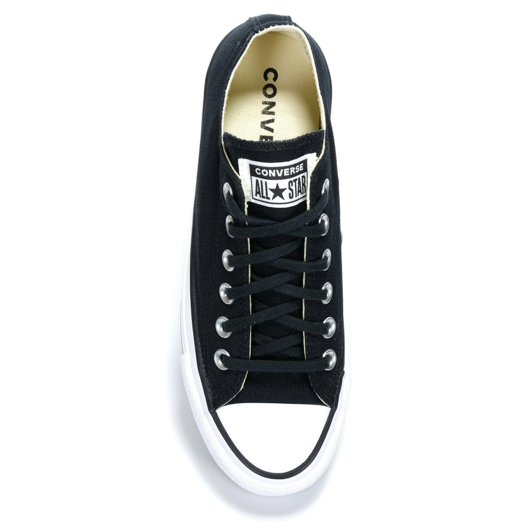 Converse CT All Star Lift Canvas Low Black/White Womens Sneakers