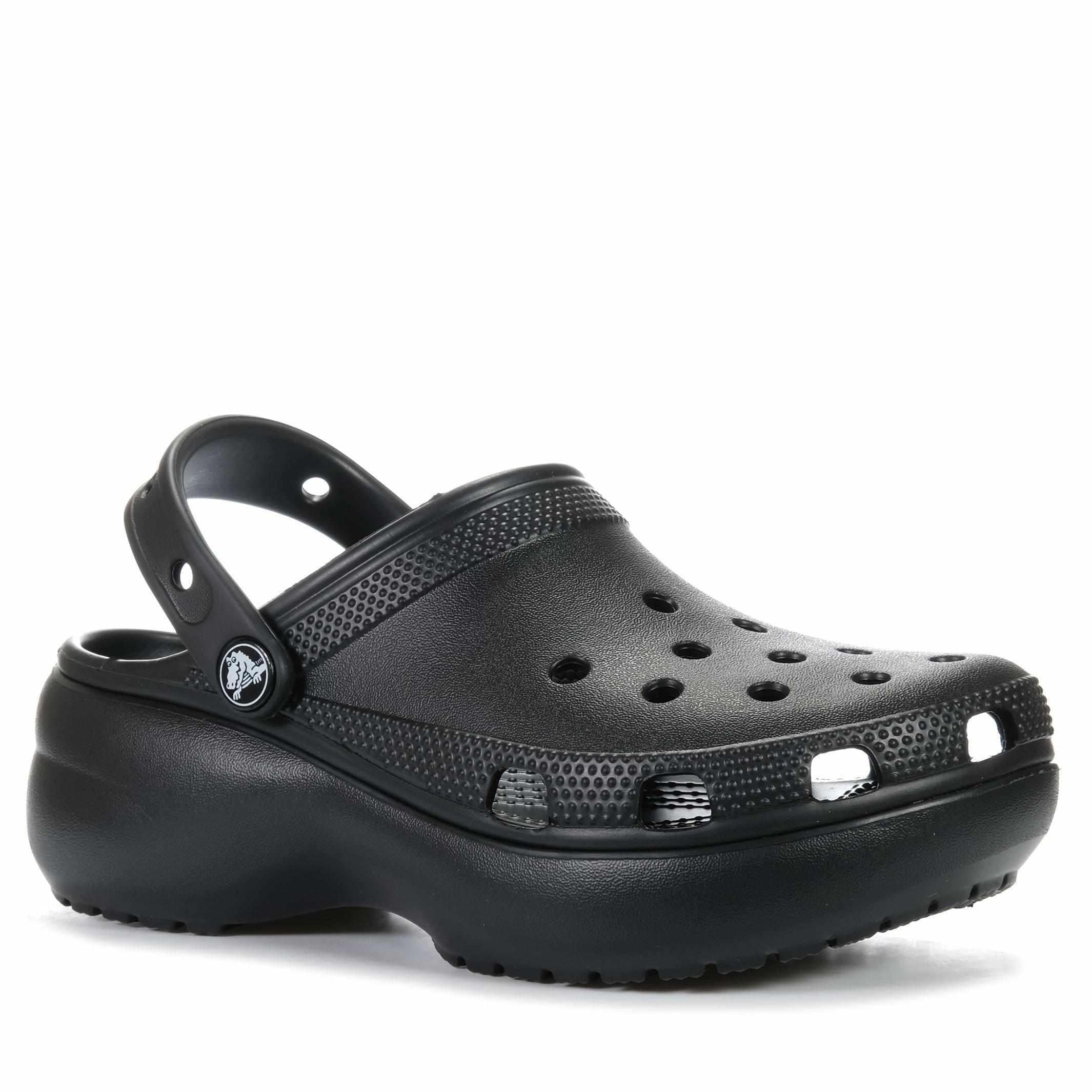 Crocs Platform Clog Black Frames Footwear - Main Image